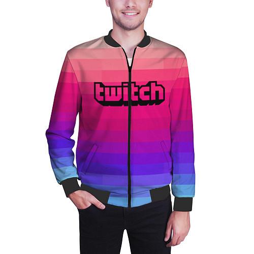 Мужские куртки-бомберы Twitch