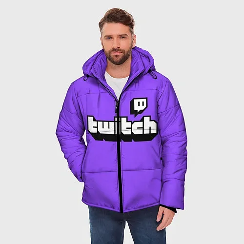 Мужские куртки с капюшоном Twitch