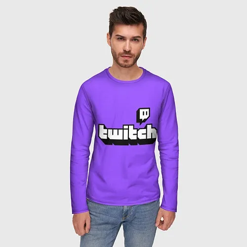 Мужские футболки с рукавом Twitch