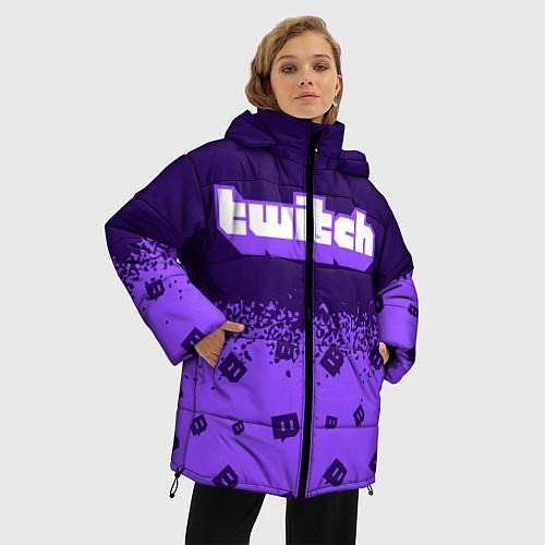 Женские куртки с капюшоном Twitch