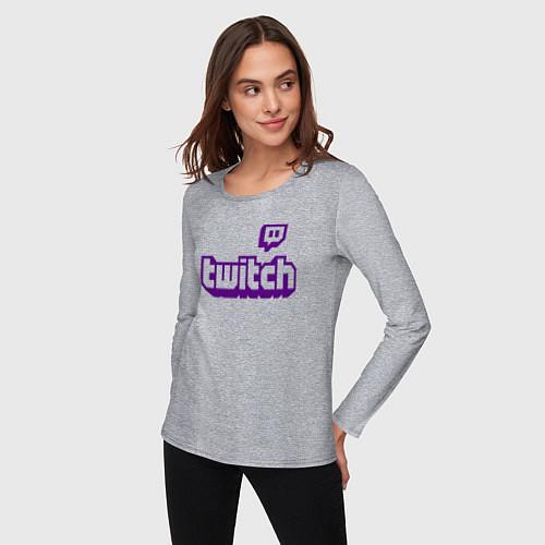 Женские футболки с рукавом Twitch
