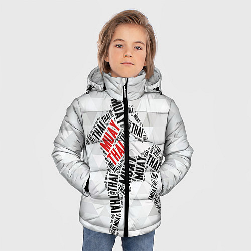 Детские куртки с типографикой