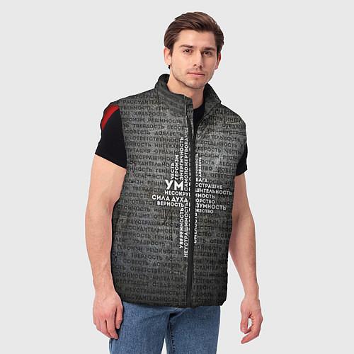 Мужские жилетки с типографикой
