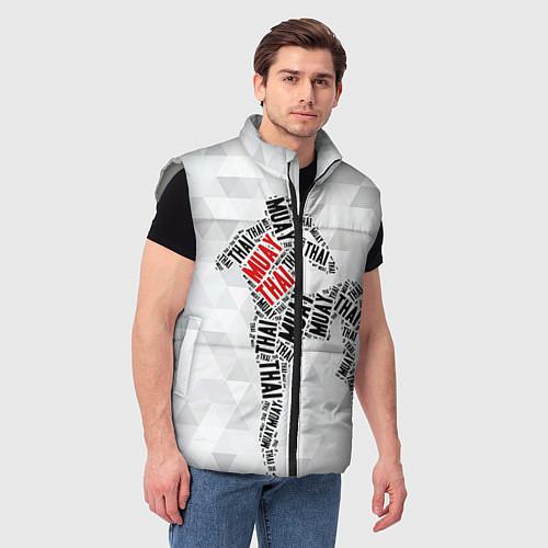 Мужские жилетки с типографикой