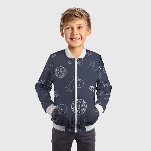 Детские куртки-бомберы НЛО