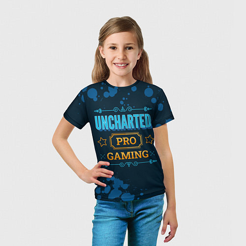 Детские 3D-футболки Uncharted