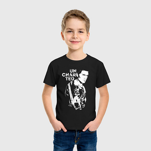 Детские хлопковые футболки Uncharted