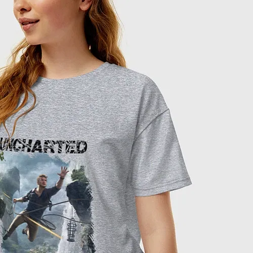 Женские хлопковые футболки Uncharted