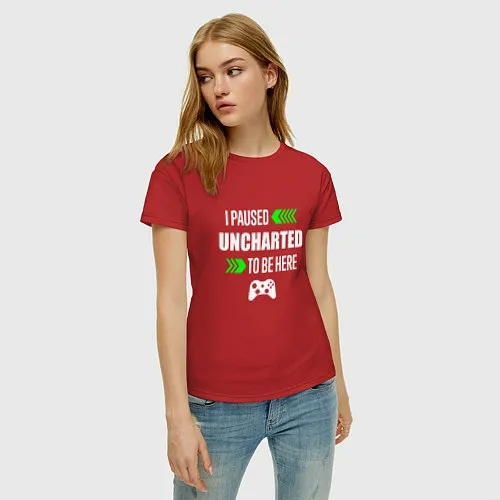 Женские футболки Uncharted