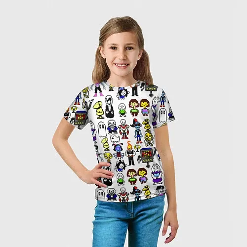 Детские 3D-футболки Undertale