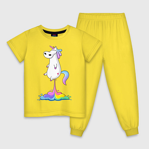 Детские пижамы с единорогами