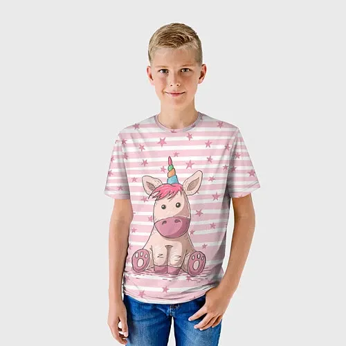 Детские футболки с единорогами