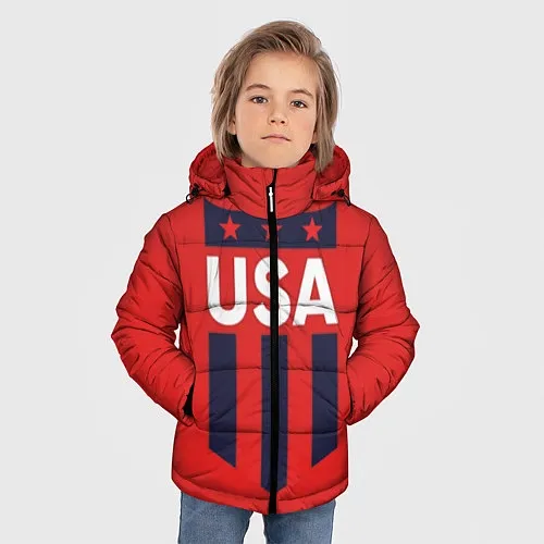 Американские детские куртки с капюшоном