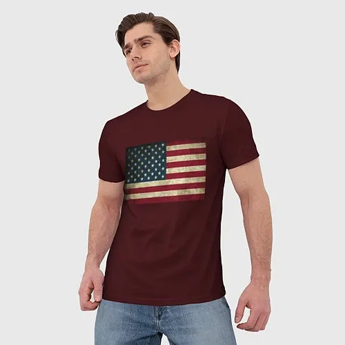 Американские мужские 3d-футболки