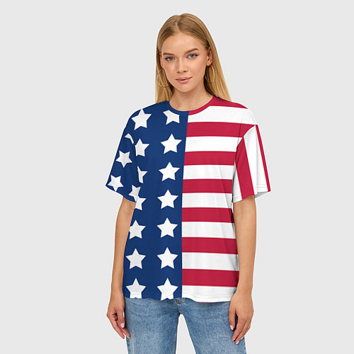 Американские женские футболки