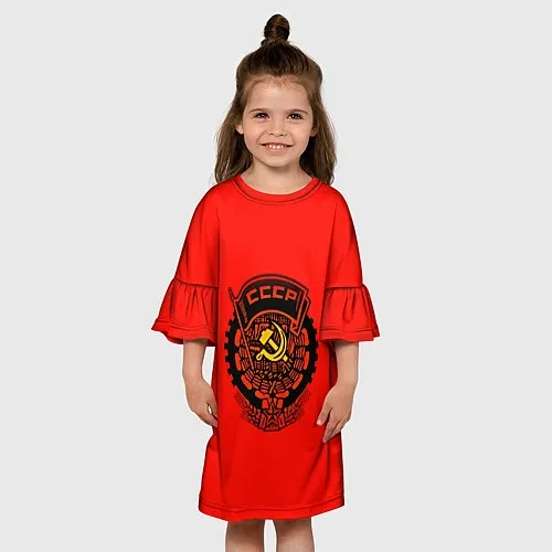 Детские Платья с символикой СССР