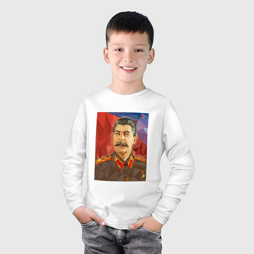 Детские хлопковые лонгсливы с символикой СССР