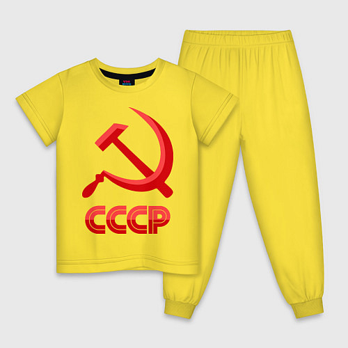 Детские пижамы с символикой СССР