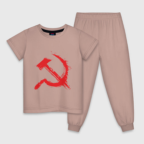 Детские пижамы с символикой СССР