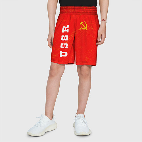 Детские шорты с символикой СССР