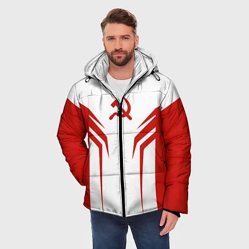 Мужские Куртки зимние с символикой СССР