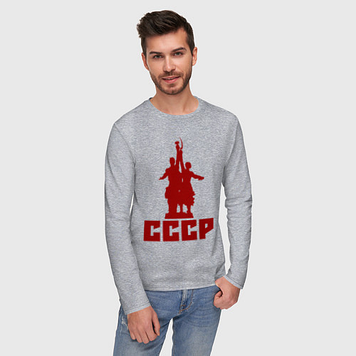 Мужские футболки с рукавом с символикой СССР