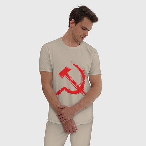Мужские пижамы с символикой СССР