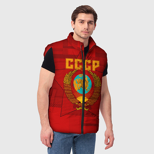 Мужские жилетки с символикой СССР