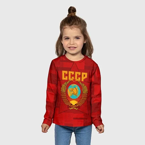 Лонгсливы с символикой СССР