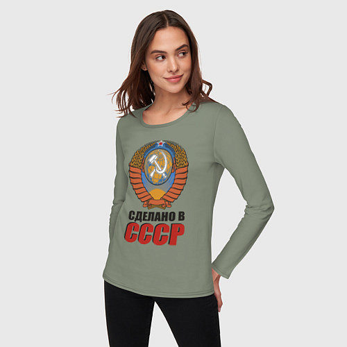 Женские футболки с рукавом с символикой СССР