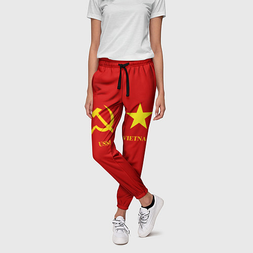 Женские брюки с символикой СССР