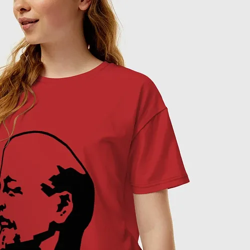 Женские футболки оверсайз с символикой СССР