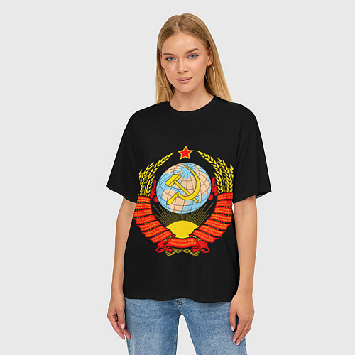 Женские футболки с символикой СССР