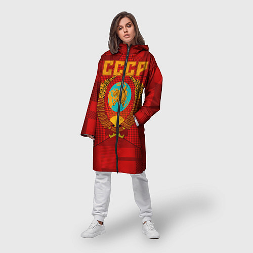 Женские ветровки с символикой СССР