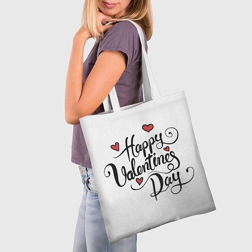 Сумки-шопперы ко дню святого Валентина