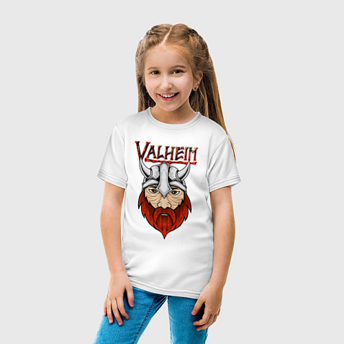 Детские хлопковые футболки Valheim
