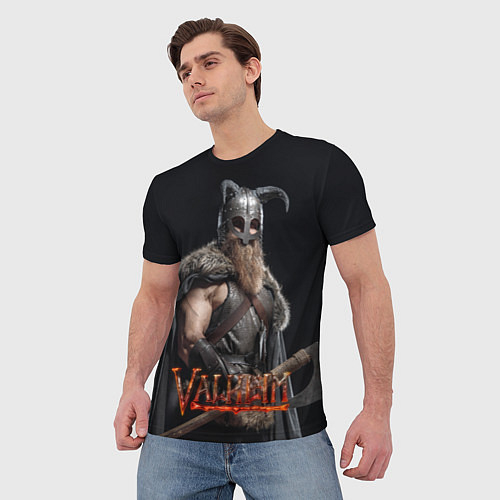 Мужские 3D-футболки Valheim