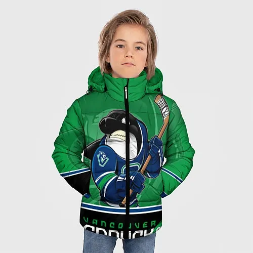 Детские зимние куртки Ванкувер Кэнакс