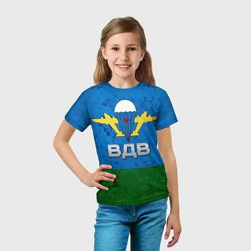 Детские 3D-футболки ВДВ