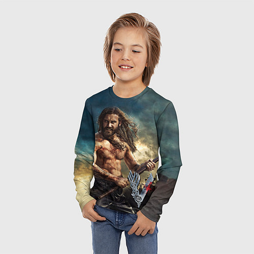 Детские футболки с рукавом Викинги