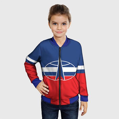 Детские куртки-бомберы космических войск