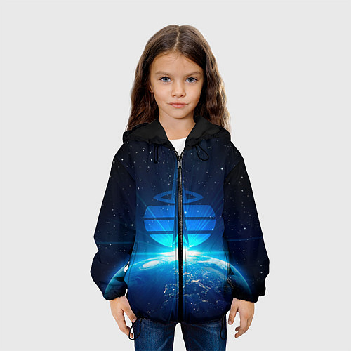 Детские демисезонные куртки космических войск