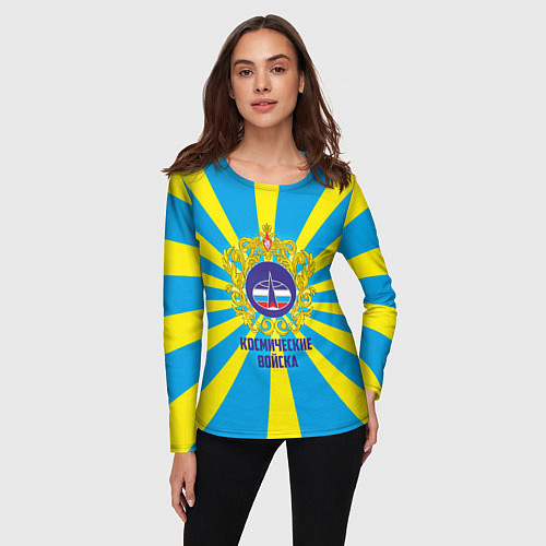 Женские футболки с рукавом космических войск