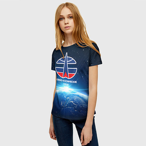 Женские футболки космических войск
