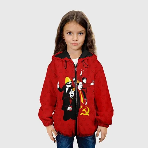 Детские демисезонные куртки Владимир Ленин