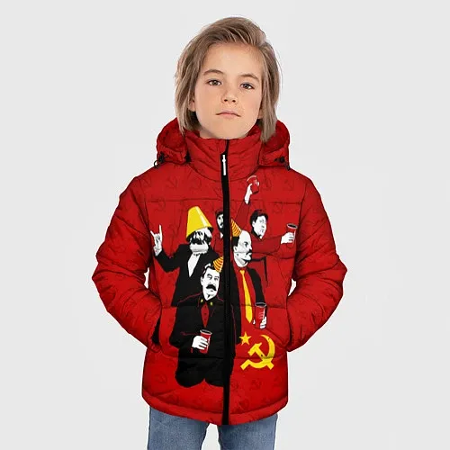 Детские куртки Владимир Ленин