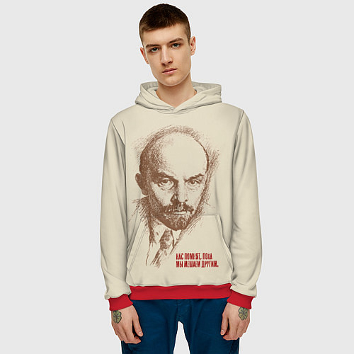 Мужские 3D-толстовки Владимир Ленин