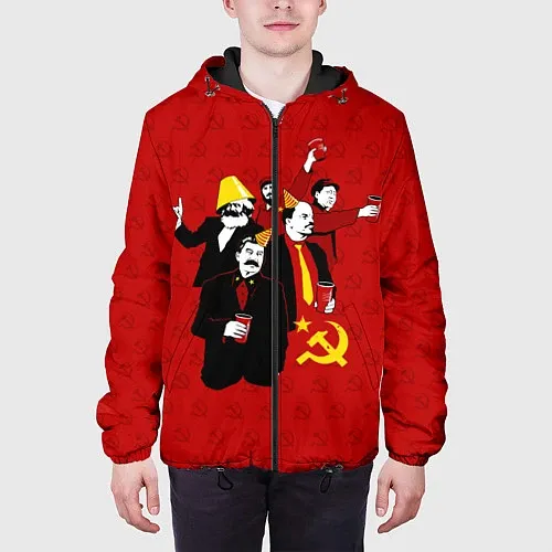 Мужские демисезонные куртки Владимир Ленин