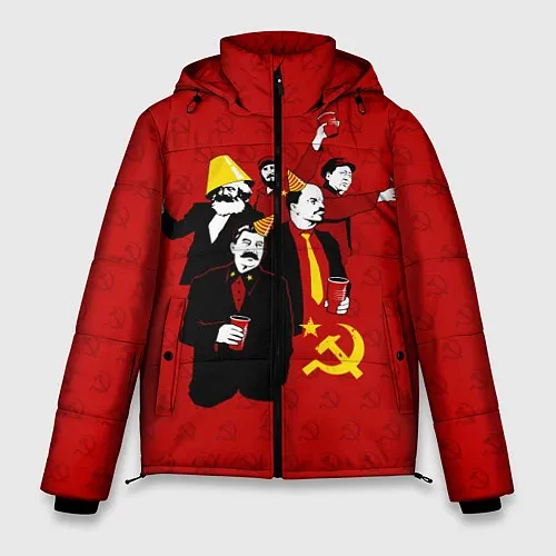 Мужские куртки Владимир Ленин