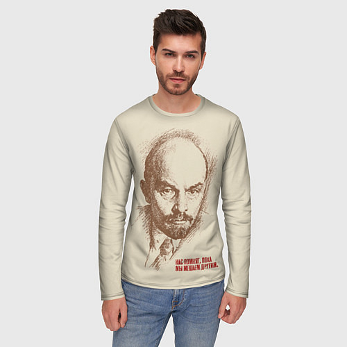 3D-лонгсливы Владимир Ленин